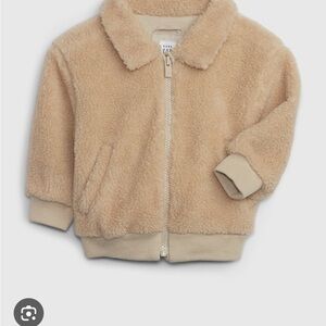 Baby GAP Tan Sherpa Jacket